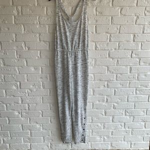 Eyeshadow Size XL heathered Gray Jumpsuit/ romper